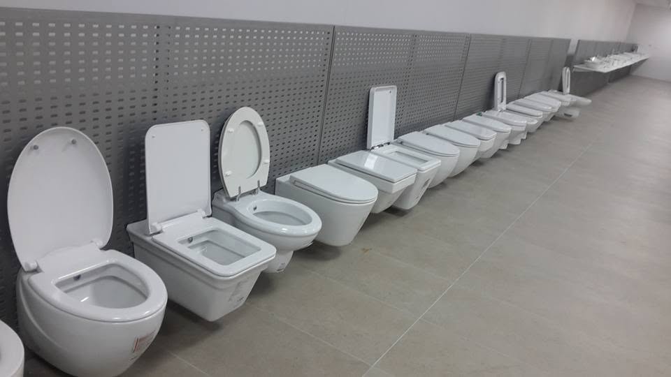Ortak kullanım tuvaletlerinin bulunduğu alan